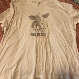 Cute top for cow lovers